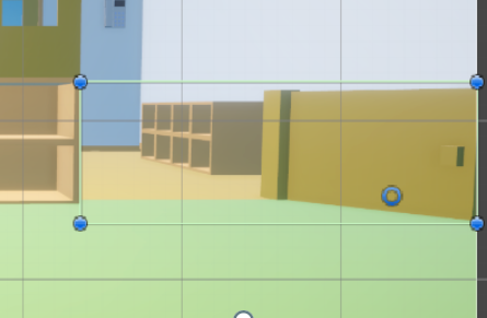 ゲーム「ゆーちゃんの脱出」背景の「とおせんぼ」が開いている画像