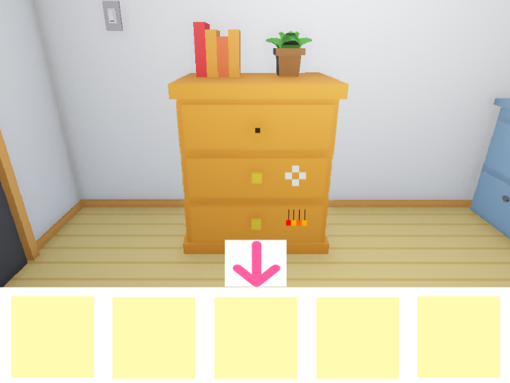 「洋室からの脱出」タンスの画像