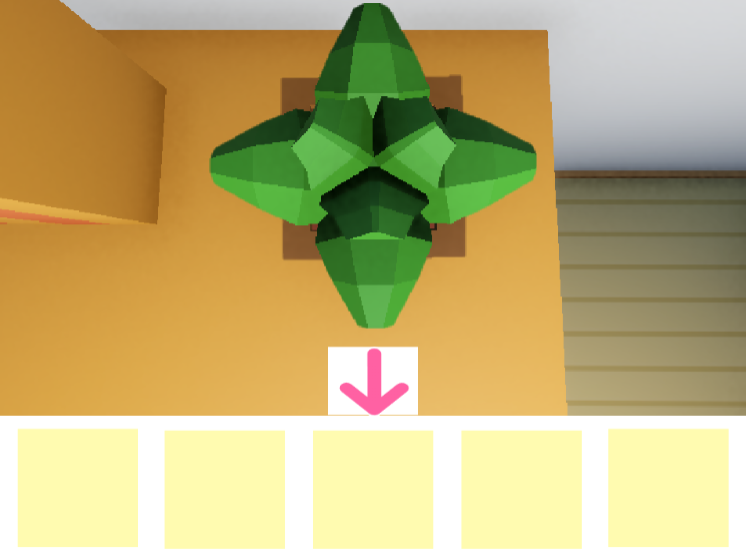 「洋室からの脱出」たんす上の植木鉢の確認画像