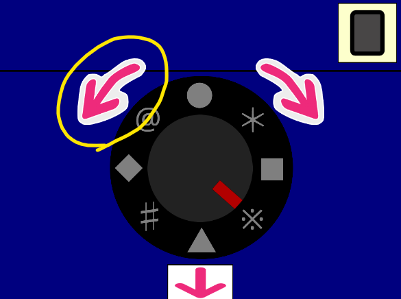 「エレベーターからの脱出」工具箱ダイヤル解除1桁目の画像