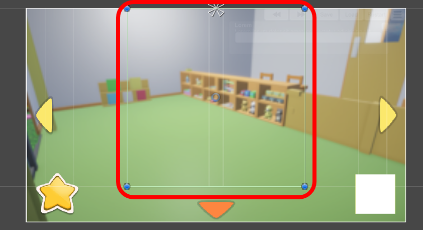 Unity×Fungus｜ゲーム「ゆーちゃんの脱出」に追加したStageのMiddlePositionぼ画像