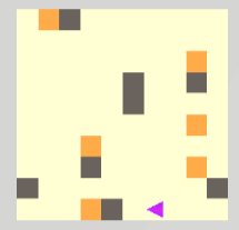 Escape the Building MAZE　ミニマップ（ハードモード）床と階段だけの画像