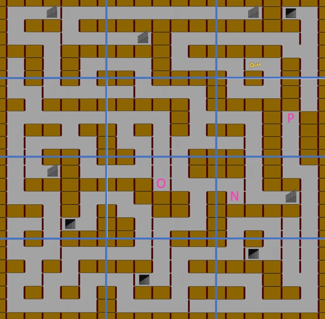 「Escape the MAZE2」2階フロアマップ画像