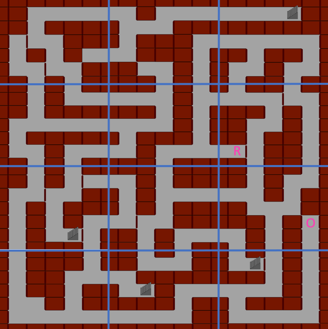 「Escape the MAZE2」1階フロアマップ画像