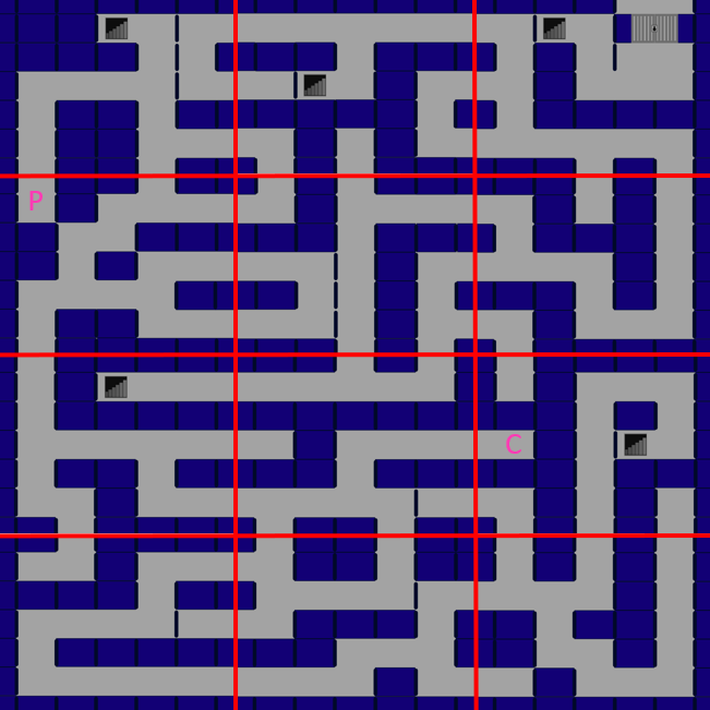 「Escape the MAZE2」3階フロアマップ画像