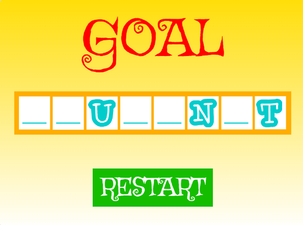 Scratch迷路　スタンプラリーを実装してゴール後の画面に取得スタンプ一覧を表示している画像