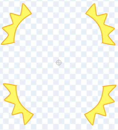 scratch迷路　衝撃波のコスチューム作成画像