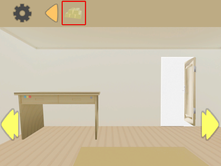 Room of Memories～遺された部屋～　攻略ガイド③　金塊を持って脱出する画像