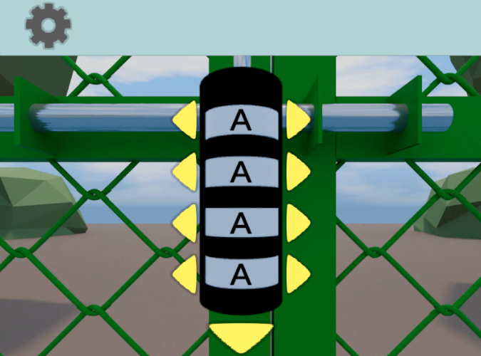 The Park ～秘密の場所～　入口のダイヤルロックキー拡大画像