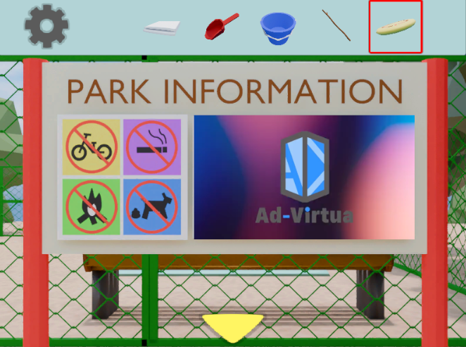 The Park～秘密の場所｜完全攻略
案内板拡大画面