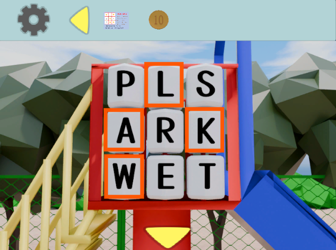 The Park～秘密の場所｜完全攻略
滑り台のギミックで得られるアルファベット