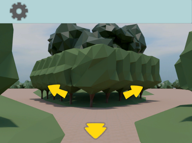 The Park～秘密の場所｜完全攻略
迷いの森　2番目の分岐画像