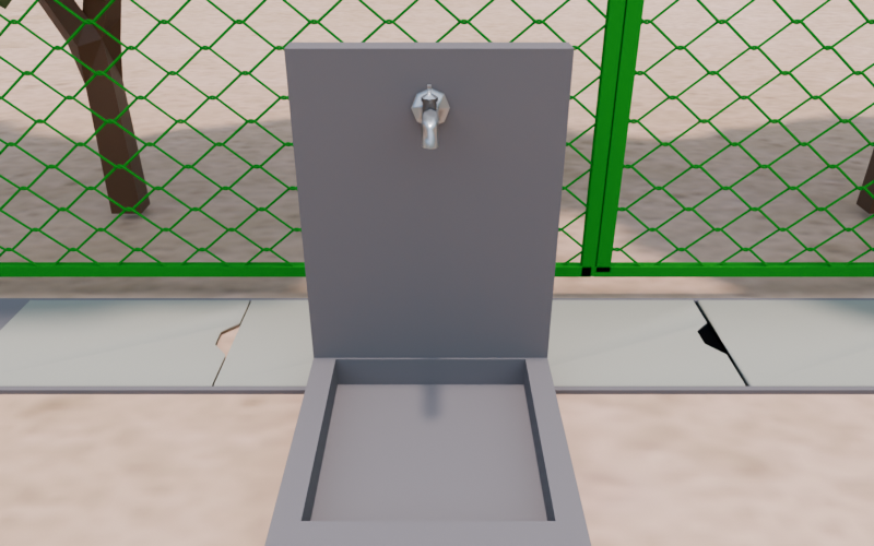 【Unity6】2D脱出ゲームの作り方⑩|ハンドルが付いてない状態の手洗い場画像