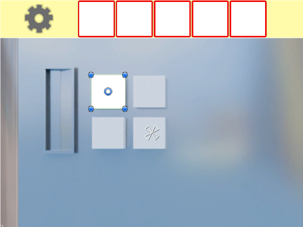 【Unity6】2D脱出ゲームの作り方｜ギミック拡大画面にImageを使ってパネルを作成した画像